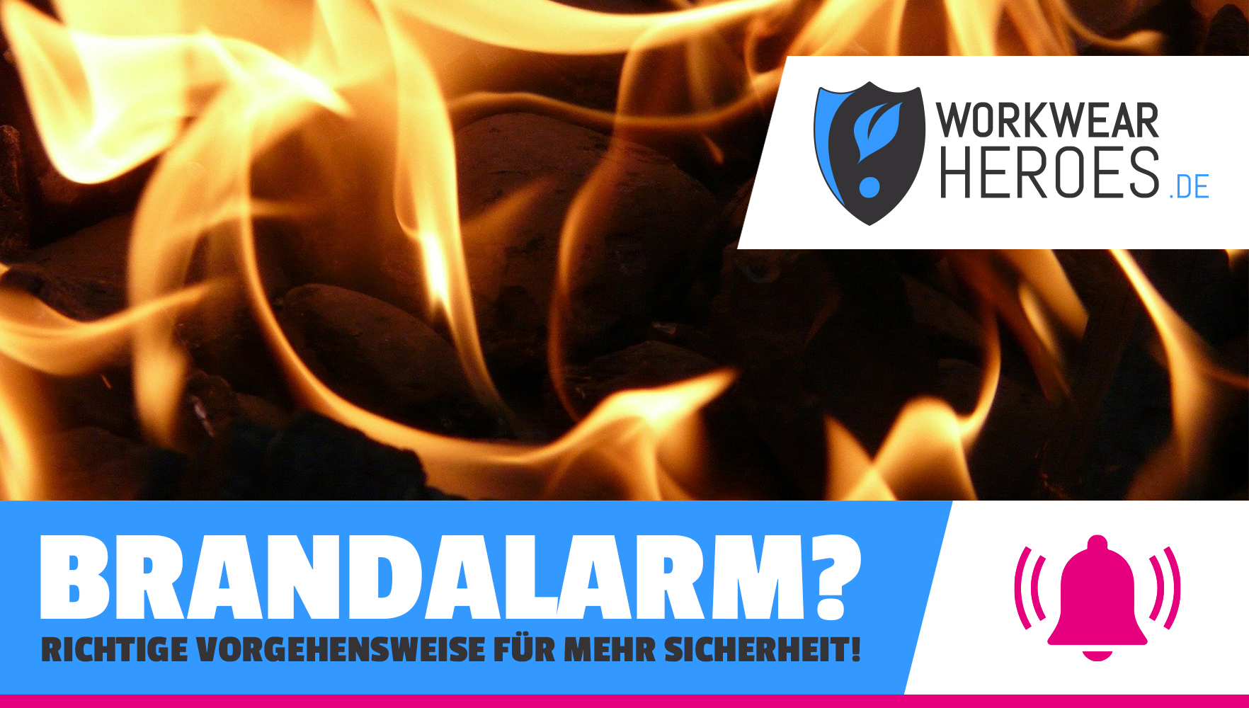 Alarm - Richtige Vorgehensweise bei einem Brand