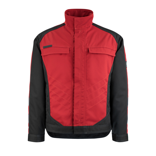 MASCOT 12009-203 UNIQUE  Mainz Jacke - 0209 Rot/Schwarz - M % SALE %