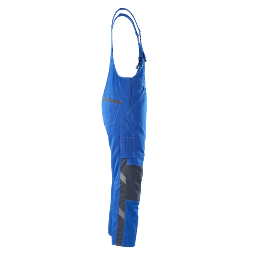 MASCOT 12069-203 UNIQUE  Leipzig Latzhose mit Knietaschen - 11010 Kornblau/Schwarzblau - 90C56
