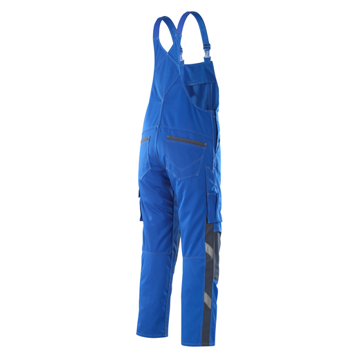 MASCOT 12069-203 UNIQUE  Leipzig Latzhose mit Knietaschen - 11010 Kornblau/Schwarzblau - 90C56