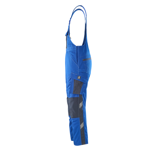 MASCOT 12069-203 UNIQUE  Leipzig Latzhose mit Knietaschen - 11010 Kornblau/Schwarzblau - 90C56