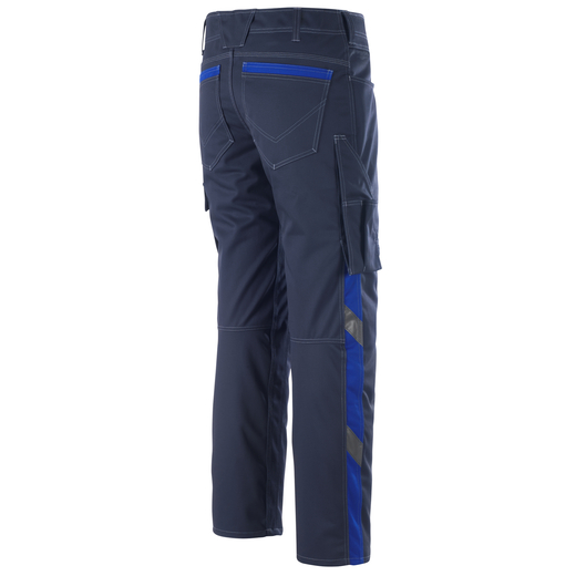 MASCOT 12079-203 UNIQUE  Dortmund Hose mit Schenkeltaschen - 01011 Schwarzblau/Kornblau - 82C58 % SALE %