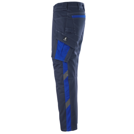MASCOT 12079-203 UNIQUE  Dortmund Hose mit Schenkeltaschen - 01011 Schwarzblau/Kornblau - 82C58 % SALE %