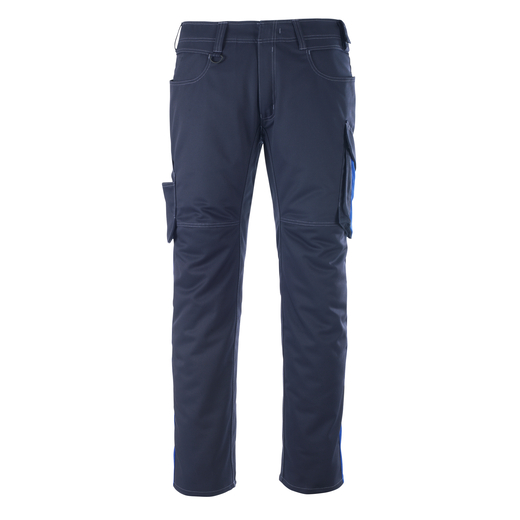 MASCOT 12079-203 UNIQUE  Dortmund Hose mit Schenkeltaschen - 01011 Schwarzblau/Kornblau - 82C58 % SALE %