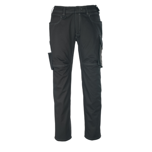 MASCOT 12579-442 UNIQUE  Oldenburg Hose mit Schenkeltaschen - 0918 Schwarz/Dunkelanthrazit - 82C52