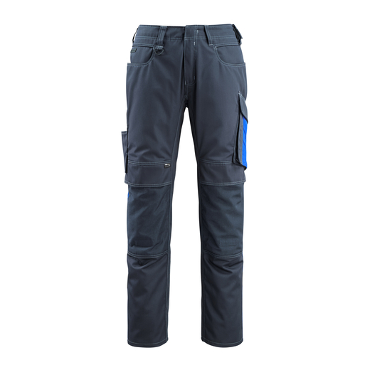 MASCOT 12679-442 UNIQUE  Mannheim Hose mit Knietaschen - 01011 Schwarzblau/Kornblau - 82C44