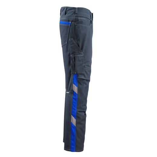 MASCOT 12679-442 UNIQUE  Mannheim Hose mit Knietaschen - 01011 Schwarzblau/Kornblau - 82C48