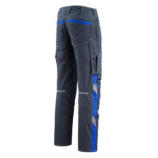 MASCOT 12679-442 UNIQUE  Mannheim Hose mit Knietaschen - 01011 Schwarzblau/Kornblau - 82C48