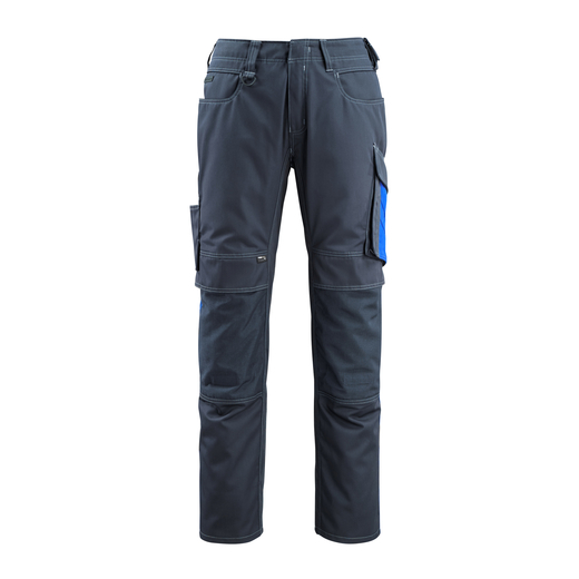 MASCOT 12679-442 UNIQUE  Mannheim Hose mit Knietaschen - 01011 Schwarzblau/Kornblau - 82C52