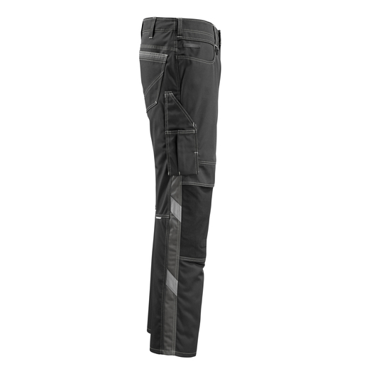 MASCOT 12679-442 UNIQUE  Mannheim Hose mit Knietaschen - 0918 Schwarz/Dunkelanthrazit - 82C52