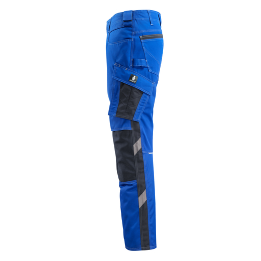 MASCOT 12679-442 UNIQUE  Mannheim Hose mit Knietaschen - 11010 Kornblau/Schwarzblau - 82C52