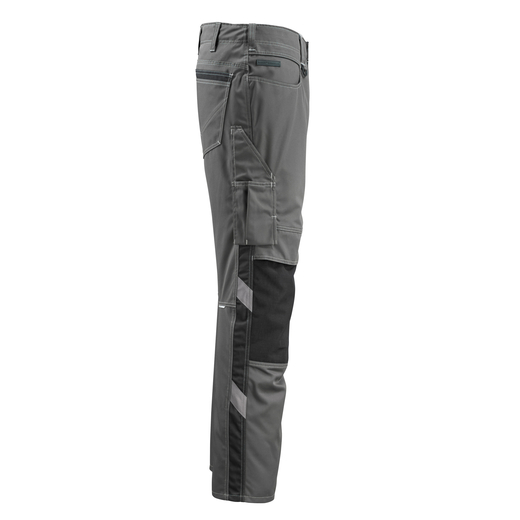 MASCOT 12679-442 UNIQUE  Mannheim Hose mit Knietaschen - 1809 Dunkelanthrazit/Schwarz - 82C48