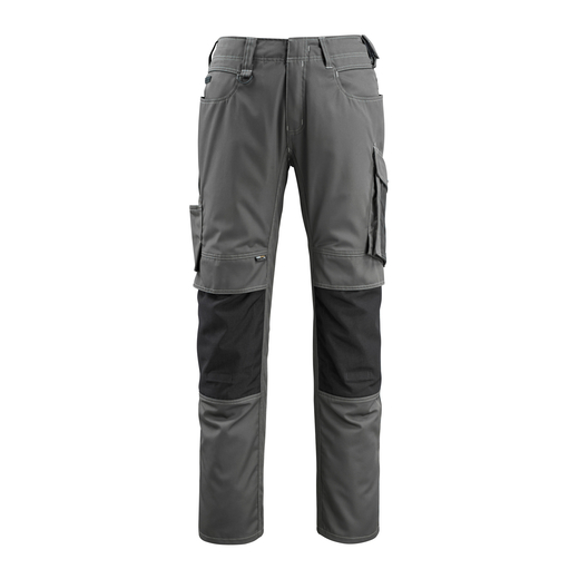 MASCOT 12679-442 UNIQUE  Mannheim Hose mit Knietaschen - 1809 Dunkelanthrazit/Schwarz - 82C50