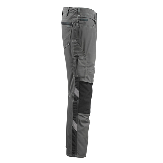 MASCOT 12679-442 UNIQUE  Mannheim Hose mit Knietaschen - 1809 Dunkelanthrazit/Schwarz - 82C51