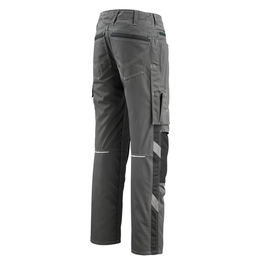MASCOT 12679-442 UNIQUE  Mannheim Hose mit Knietaschen - 1809 Dunkelanthrazit/Schwarz - 82C51