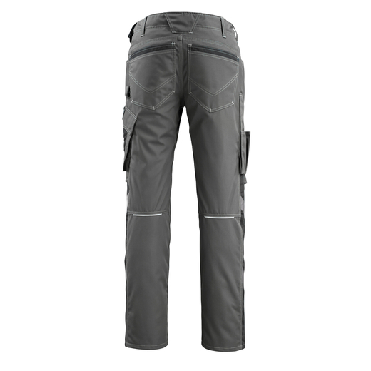 MASCOT 12679-442 UNIQUE  Mannheim Hose mit Knietaschen - 1809 Dunkelanthrazit/Schwarz - 82C51