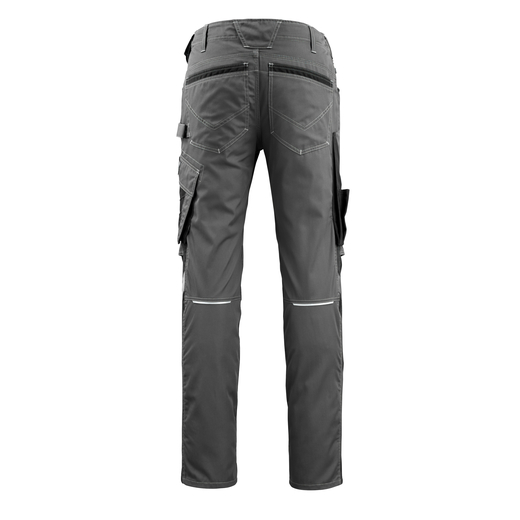 MASCOT 13079-230 UNIQUE  Lemberg Hose mit Knietaschen - 1809 Dunkelanthrazit/Schwarz - 82C50