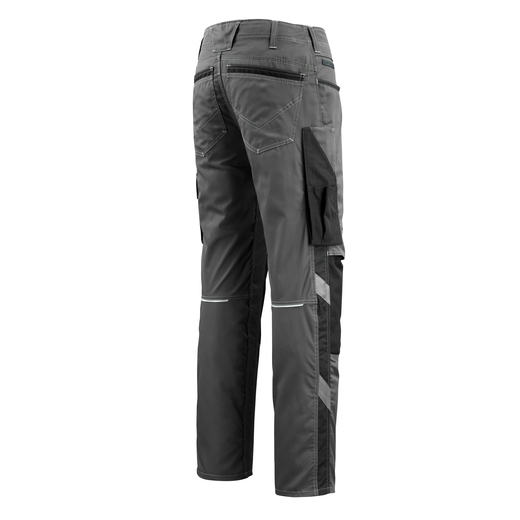 MASCOT 13079-230 UNIQUE  Lemberg Hose mit Knietaschen - 1809 Dunkelanthrazit/Schwarz - 90C49