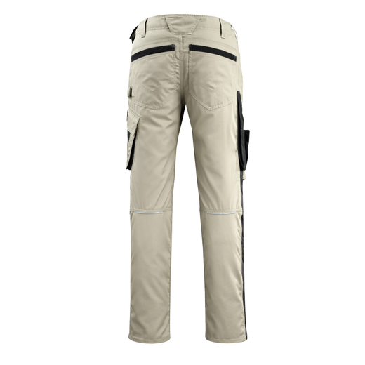 MASCOT 13079-230 UNIQUE  Lemberg Hose mit Knietaschen - 5509 Hellkhaki/Schwarz - 82C48