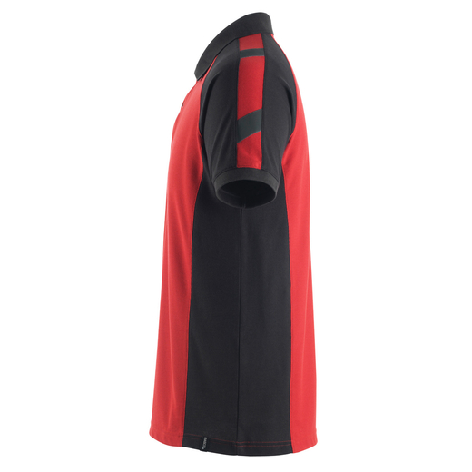 MASCOT 50569-961 UNIQUE  Bottrop Polo-Shirt - 0209 Rot/Schwarz - XS