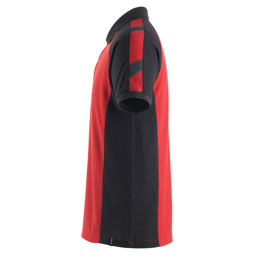 MASCOT 50569-961 UNIQUE  Bottrop Polo-Shirt - 0209 Rot/Schwarz - 3XL