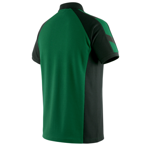 MASCOT 50569-961 UNIQUE  Bottrop Polo-Shirt - 0309 Gr�n/Schwarz - 2XL