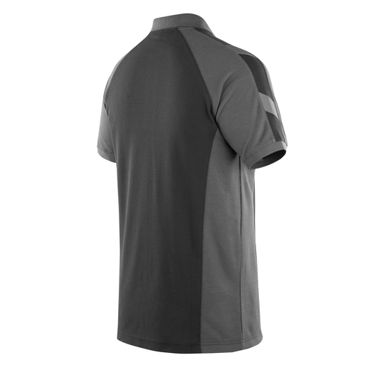MASCOT 50569-961 UNIQUE  Bottrop Polo-Shirt - 0918 Schwarz/Dunkelanthrazit - L