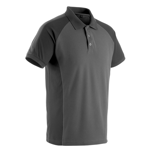 MASCOT 50569-961 UNIQUE  Bottrop Polo-Shirt - 1809 Dunkelanthrazit/Schwarz - L