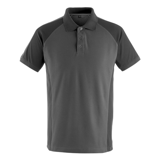 MASCOT 50569-961 UNIQUE  Bottrop Polo-Shirt - 1809 Dunkelanthrazit/Schwarz - L
