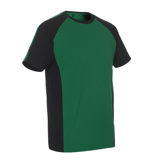 MASCOT 50567-959 UNIQUE  Potsdam T-Shirt - 0309 Gr�n/Schwarz - L
