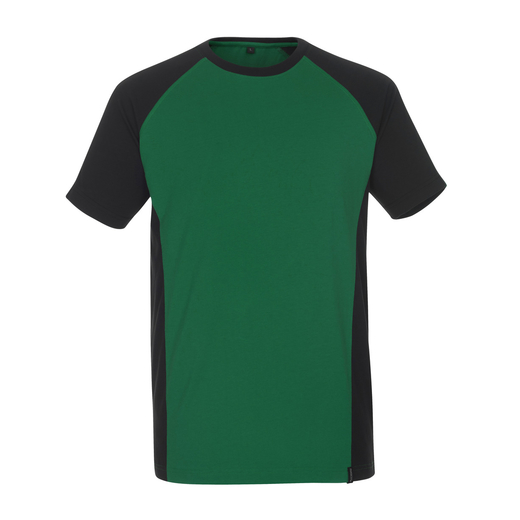 MASCOT 50567-959 UNIQUE  Potsdam T-Shirt - 0309 Gr�n/Schwarz - L
