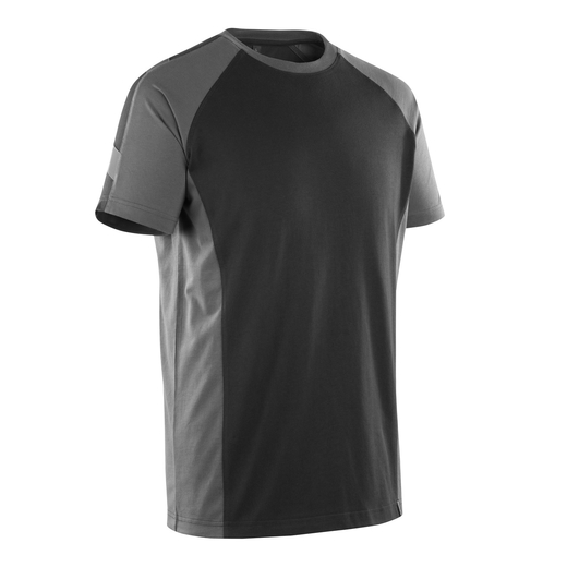 MASCOT 50567-959 UNIQUE  Potsdam T-Shirt - 0918 Schwarz/Dunkelanthrazit - XL