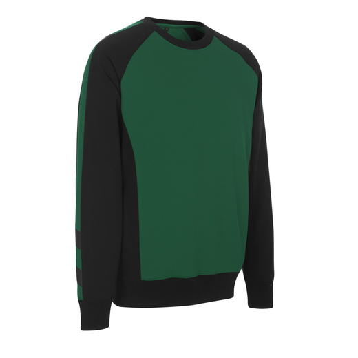 MASCOT 50570-962 UNIQUE  Witten Sweatshirt - 0309 Gr�n/Schwarz - L