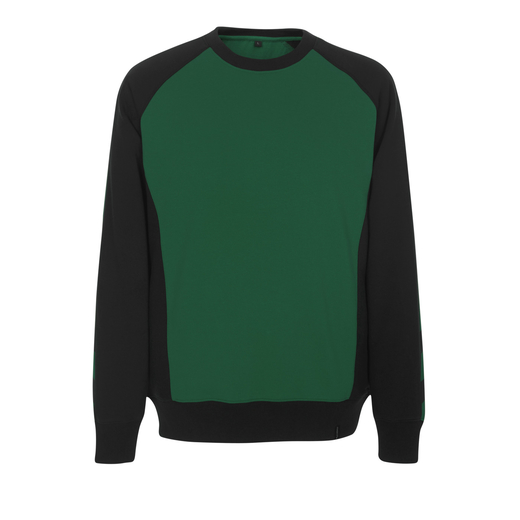 MASCOT 50570-962 UNIQUE  Witten Sweatshirt - 0309 Gr�n/Schwarz - L