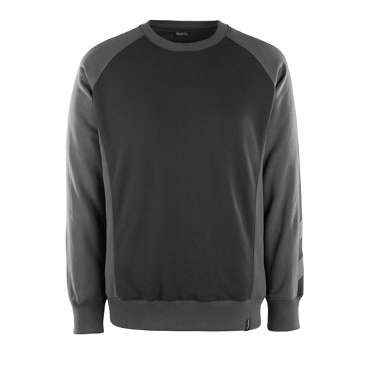 MASCOT 50570-962 UNIQUE  Witten Sweatshirt - 0918 Schwarz/Dunkelanthrazit - XL