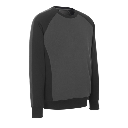 MASCOT 50570-962 UNIQUE  Witten Sweatshirt - 1809 Dunkelanthrazit/Schwarz - M