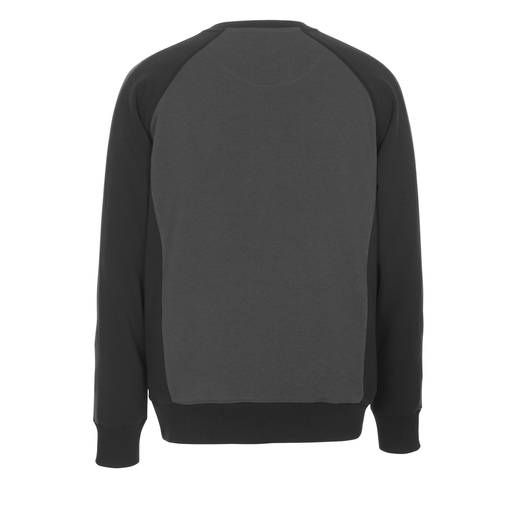 MASCOT 50570-962 UNIQUE  Witten Sweatshirt - 1809 Dunkelanthrazit/Schwarz - M