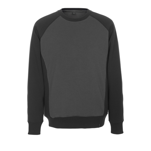 MASCOT 50570-962 UNIQUE  Witten Sweatshirt - 1809 Dunkelanthrazit/Schwarz - M