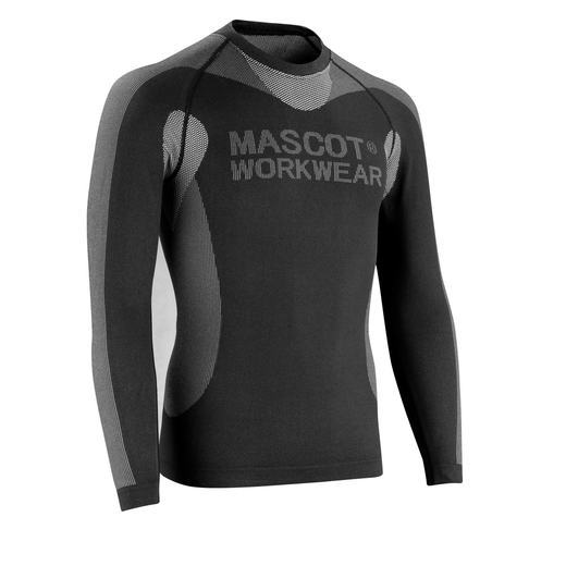 MASCOT 50563-936 CROSSOVER  Lahti Funktionsunterhemd - 09 Schwarz - L-XL
