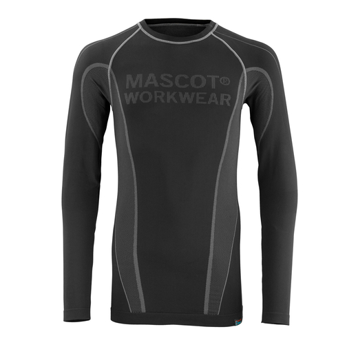 MASCOT 50561-940 CROSSOVER  Hamar Funktionsunterhemd - 09 Schwarz - L