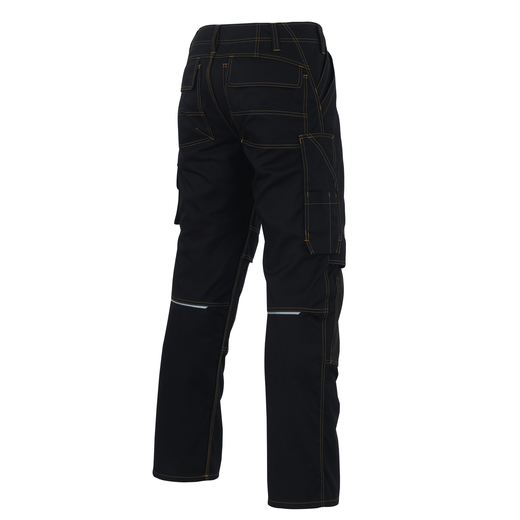 MASCOT 11279-010 YOUNG  Calvos Hose mit Knietaschen - 09 Schwarz - 82C46 % SALE %