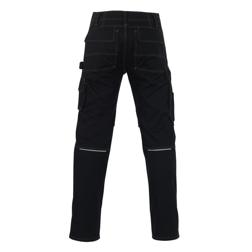 MASCOT 11279-010 YOUNG  Calvos Hose mit Knietaschen - 09 Schwarz - 82C46 % SALE %
