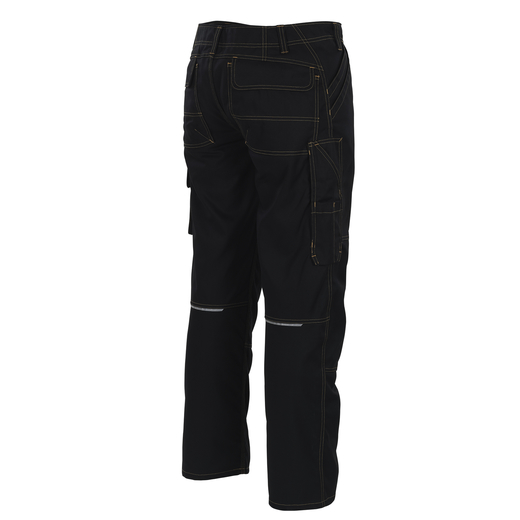 MASCOT 05279-010 YOUNG  Faro Hose mit Schenkeltaschen - 09 Schwarz - 82C52