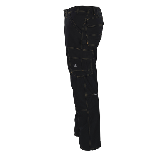 MASCOT 05279-010 YOUNG  Faro Hose mit Schenkeltaschen - 09 Schwarz - 82C54