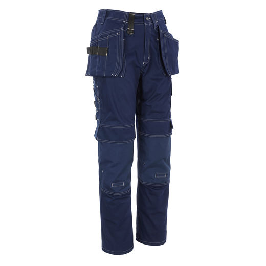 MASCOT 06131-630 HARDWEAR  Atlanta Hose mit Knie- und H�ngetaschen - 01 Marine - 82C58