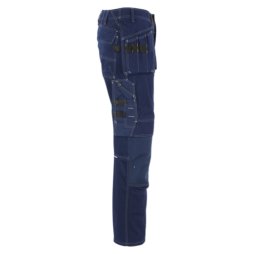 MASCOT 06131-630 HARDWEAR  Atlanta Hose mit Knie- und H�ngetaschen - 01 Marine - 82C58