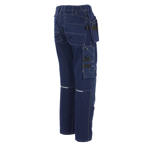MASCOT 06131-630 HARDWEAR  Atlanta Hose mit Knie- und H�ngetaschen - 01 Marine - 82C58