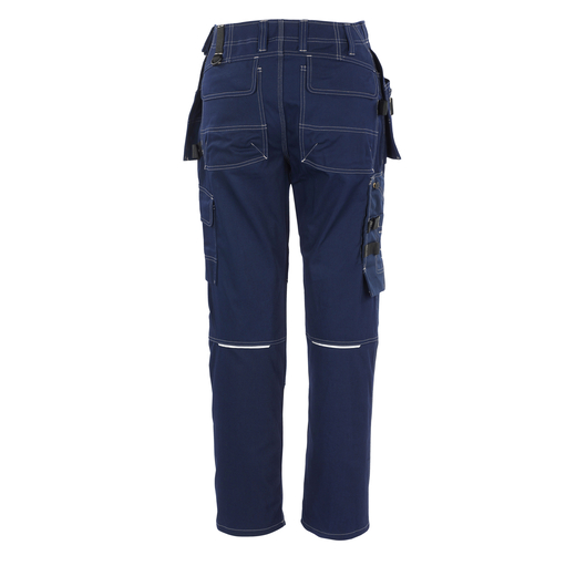 MASCOT 06131-630 HARDWEAR  Atlanta Hose mit Knie- und H�ngetaschen - 01 Marine - 82C58