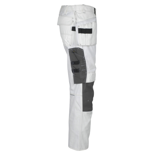 MASCOT 06131-630 HARDWEAR  Atlanta Hose mit Knie- und H�ngetaschen - 06 Wei� - 82C58