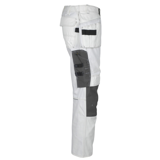 MASCOT 06131-630 HARDWEAR  Atlanta Hose mit Knie- und H�ngetaschen - 06 Wei� - 90C50